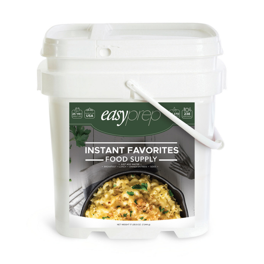 EasyPrep Instant Favorites Food Kit Bucket